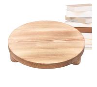 Générique Piédestal en bois massif | Présentoir à Parfum pour Décoration Intérieure - Petit Plateau Surélevé à Pieds | Pour Pot de , Bougie, Porte-Savon, Salle de Bain, Comptoir de Cuisine, Entrée,