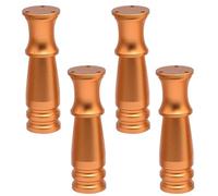 Générique Pieds De Bureau Coniques Ronds De Rechange, Faciles À Utiliser, pour Vos Petits Projets De Bricolage, Pied Table Stables pour Sols Irréguliers(Gold,15cm)