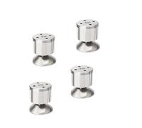 Générique Pieds de Meubles réglables en Acier Inoxydable, Pieds d'armoire réglables, Support for armoires, canapés, Tables et Plus Encore(Thick 12cm/4.7")