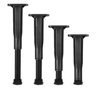 Générique Pieds de Support Cadre lit réglables 4 pièces, Remplacement Meubles Robustes for canapé, Bureau, Commode