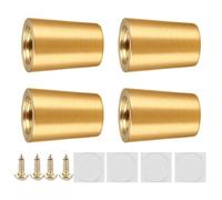 Générique Pieds De Table Basse - 4 Pieds De Remplacement pour Canapé | Anti-Dérapants pour Lit Table De Chevet Commode Armoire Bureau Chaise Canapé Meuble De Rangement
