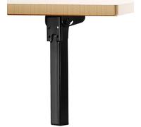 Générique Pieds De Table Pliables À 90° - Supports Métalliques Auto-bloquants pour Rangement Pratique Et Gain De Place | Conception Tripode Robustepour Basses, Bureaux Informatique, À Manger Et Ta