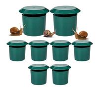 Générique Piège À Escargots pour Aquarium, Boîtes de Capture de Contrôle 11,3 x 9,5 cm, Maison à Limaces pour Le Jardin, pour Jardin Extérieur, Maison, Légumes, d'Intérieur, Serre