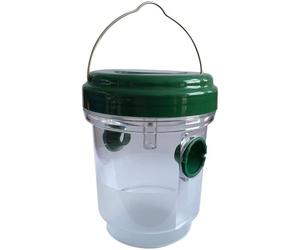 Générique Piège à guêpes Vivant，Piege A Guepes Et Frelons Exterieur À Suspendre Vivant à Double Canal, Kit Piège A Frelon Asiatique Selectif pour Bouteille Plastique Interieur (2)