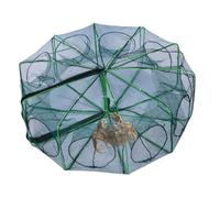 Générique Piège À Poisson Nasse À Poisson Portable Pliable Anti-Évasion | Cage Portable pour la Pêche Eau Salée, Eau Douce, Plage, Étang, Lac, Rivière, Ruisseau, Crabe, Crevette,