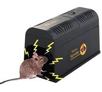 Générique Piège À Souris Électronique, Piège Électronique À Rats Et Souris 5000V, Souricière Électrique Professionnelle Réutilisable, Anti-Rongeurs sans Produits Chimiques avec Indicateur LED