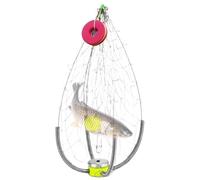 Générique Pièges à Crabe pour Le Crabe, piège à Pliable | Cage de pêche pliable en filet de crabe en fil d'acier Attrape-Pot pour homards, écrevisses, crevettes, m