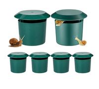 Générique Pièges À Limaces - Cage De Contrôle De 11,4 X 9,5 Cm, Solution De Piège À Escargots | pour Le Jardin Intérieur Extérieur Maison Légumes