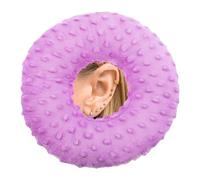 Générique Piercing Relief Pad - Donut Ear Cushion for Nighttime Ear Care for Side Sleeper Support | Hole Pillow with Plush Filling & Cutout Cradle Design for Healing Ears, Daily Rest