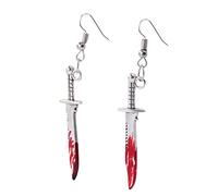 Générique Piercings Découvertes Kits Taille Kits Imprimé Gothique Ciseaux D'oreilles Hallowee Partie Horreur D'oreilles Bracelets Fabricant Pince Moules Bijoux (C, One Size)