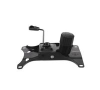 Générique Piètement de Chaise Pivotante en Acier Noir, Réglable et Robuste | Remplacement pour Fauteuil de Bureau, Compatibilité, Soudure Multipoints, Usage Gaming et Direction