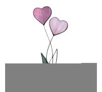 Générique Pieu de cœur métal coloré | Décor de pieu de | Insertion de Cour de Signe d’Amour de Tache | Pot d'ornement Artistique étanche, Pot d'extérieur, Patio de Jardin, résistant à la, Scu