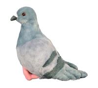 Générique Pigeon Stuffed Animal - Realistic Decor Doll Toy - Stuffed Animal Bird | for Girls Classroom Easter Halloween Christmas Birthday Bedroom