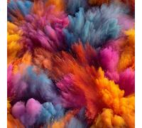 Générique Pigments Couleurs Papier Peint Épaissir Mat Auto Adhésif 44x500 cm Fumée Abstrait Meubles Autocollants Amovible Comptoir Contact Papier Stickers Muraux pour Bains Salon Chambre