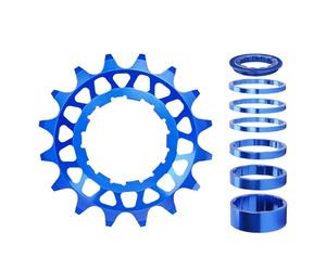 Générique Pignon Simple - Roue Libre 16T/18T De Rechange | Pignon Fixe,pour Vélo Ville Rue Chemin Montagne Débutant Adulte Enfant Jeune
