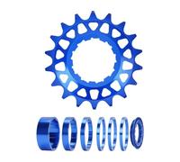 Générique Pignon Simple | Roue Libre Modifiable 16 Dents Ou 18 Dents | Pignon Roue Vélo | pour VTT Vélo Route Ville Rue Cyclisme Urbain Plein Air Extérieur Loisir Randonnée Adultes Débutants Jeunes