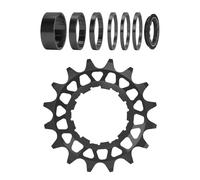 Générique Pignon Single Speed,Roue Libre Modifiable 16 Dents Ou 18 Dents | Pignon Roue Vélo - pour Le Cyclisme en Extérieur Ville Rue Montagne Route Adultes Débutants Et Jeunes