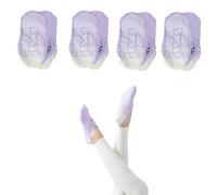 Générique Pilates Socks for Women Grip Socks Non-Slip with Toe Grip & Ankle Straps for Yoga, Barre, Ballet, Dance, Barefoot Workout (E)