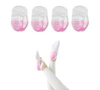 Générique Pilates Socks for Women Grip Socks Non-Slip with Toe Grip & Ankle Straps for Yoga, Barre, Ballet, Dance, Barefoot Workout (A)