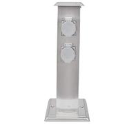 Générique Pilier de Prise de Jardin Acier inoxydable-41236