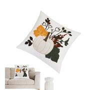 Générique Pillow Covers | Gingham Cushion Cover | Striped Corduroy Decorative Throw Pilloww Coverss with Invisible Zipper | for Chair Couch Sofa Bedroom Living Room Home Decor