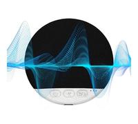 Générique Pillow Speaker - ABS Linen 9.6x9.6x1.1cm | Mini Bone Conduction 5.4 | Under Pillow Sleep Audio with White Noise Timer, Portable Speaker for Adults Children