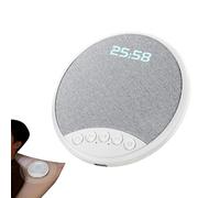 Générique Pillow Speaker - Wireless White Noise Sleep Headphones with Alarm Clock Digital Display, bluetoothh Under Pillow Speaker, HiFi Sound Portable Audio for Travel, Indoor Outdoor Use