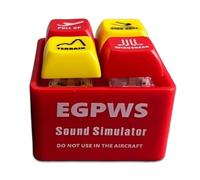 Générique Pilot and Crew Alert Keychain EGPWS Warning Sound Simulator, EGPWS Voice Simulator Cockpit Sounds Simulator Keychain (EGPS)