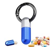 Générique Pilulier - Mini Organisateur de Médicaments de Voyage | Bouteille de Pilules de Poche, pour la Maison, L'école, Les Voyages d'affaires, Les Appartements, Hommes, Femmes, Garçons, Fille