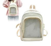 Générique Pin Display Backpack - Casual Clear Window Backpack, Fashion Kids Bookbag for Collectors, Students & Cosplayers, Stylish Display Rucksack for Travel, School, Daily Commute and Events