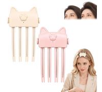 Générique Pince à Volume Chauffante sans Fil Rechargeable, Lève-Racines pour Tous Types de Cheveux, 2 Réglages de Chaleur, Souleve Rapidement Les Racines Plates, Volume Naturel à la Couronne