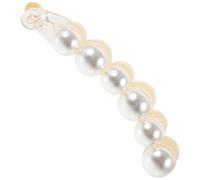 Générique Pince Banane Perles Acryliques Grandes Pince à Cheveux Queue de Cheval Accessoires Coiffure Coréens Maintien Cheveux Épais Fins pour Soirées et Sorties Élégants