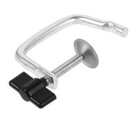 Générique Pince de Fixation en Alliage de Fer pour Pasta Maker, Accessoire Argenté Ouverture de 3,5 à 7,5 Cm pour Machine à Pâtes Manuelle