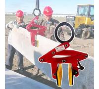 Générique Pince de Levage pour Pierres - Outil de Levage à Ciseaux en Acier, Pince de Levage Robuste pour plaques avec Ouverture de 6 cm, Pince de Levage Industrielle pou