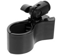 Générique Pince Protégeant le en Plastique Noir Fiable Ressort Renforcé pour Supports de Microphone, Accessoire Professionnel pour Studio ou Scène