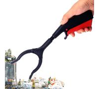 Générique Pince Ramasse Déchets - 30cm Pince Déchets | Outil Multi Usage Antidérapant ABS PP Métal - Aide Personnes Âgées Handicap Nettoyage Extérieur Jardin