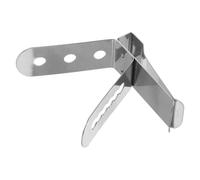 Générique Pince Solide Inoxydable pour Acier en 304 Fixation Thermomètre Accessoire Multifonction de Cuisine à Domicile et Préparation Café