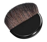 Générique Pinceau à Blush Plat en Nylon Doux Petit Format 5 CM Pinceau de Maquillage de Voyage pour Application Uniforme du Blush et Contouring Outil Compact pour Retouches Visage