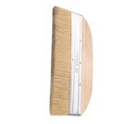 Générique Pinceau à Peinture 25 CM Manche en Bois Ergonomique Poils en Nylon Résistants Brosse Multi-Usages pour Décoration Murale Nettoyage de Meubles et Travaux Artistiques