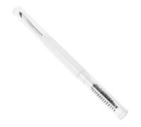 Générique Pinceau de Maquillage Application Lisse et Respectueuse Peau Double Embout Portable Brosse Douce en Polyester et Spirale pour Sourcils