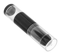 Générique Pinceau de Maquillage Portable avec Bouteille Pressable Poils Noirs Doux pour Blush et Poudre Fixatrice Brosse Multifonction Compacte pour Retouches et Maquillage en Voyage