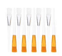 Générique Pinceaux Applicateurs de Masque Facial Facile à Nettoyer Doux Toucher Set de 10 en Nylon et Plastique pour Maquillage et Soins Peau