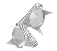 Générique Pinces à Émailler la Céramique en Acier Inoxydable Pince à Tremper L'Émail par Lot de 2 Outil de Poterie Précis pour Glaçage et Coloration pour Artistes et Amateurs de