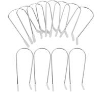 Générique Pinces de Fixation pour Bigoudis Chauffants 381 CM Acier Inoxydable Lot de 16 Clips de Maintien Résistants Compatibles Rouleaux Chauffants pour Boucles et Coiffure Sécurisée