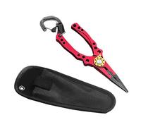 Générique Pinces De Pêche Portables,Outil Décrocheur de Leurres,Pinces À Dégorger Et Anneaux Brisés | pour Eau Douce Eau Salée Surf Pêche Côtière au Lancer