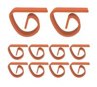 Générique Pinces de Table pour nappes, Pinces à Nappe, 10X Petites Pinces à Nappe colorées pour Bureaux, Supports de Portables antidérapants multifonctionnels pour fêtes, Pique-niques et Mariages