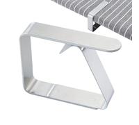 Générique Pinces de Table pour nappes, Support de Nappe - Pinces sécurisées pour Nappe carrée,Supports de antidérapants, idéaux pour Les Pique-niques au Restaurant, Les Mariages