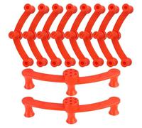 Générique Pinces pour Cintrage De,Support de Tige Rotatif à 360 Degrés - 10 Pièces pour Palissage - pour Jardin Intérieur Extérieur Serre Plate-Bande Tomate Pothos Orchidée