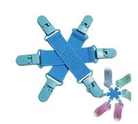 Générique Pinces pour Draps De Lit, Sangle De Drap Réglable Compacte Anti-nœuds - Pinces De Verrouillage Pours Support De Drapss, pour Literie, Housses De Matelas, Draps De Lit, Coussin De Canapé