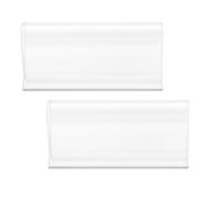 Générique Pinces pour Rideaux Enrouleurs en Plastique Transparent, Lot de 2